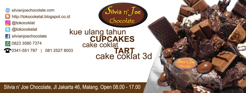 Kue Ulang Tahun Silvia n' Joe Chocolate Malang
